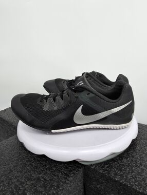 Nike Rival Multi Track Field Spikes DC8749-001 Black Silver Men's 9 Women's 10.5